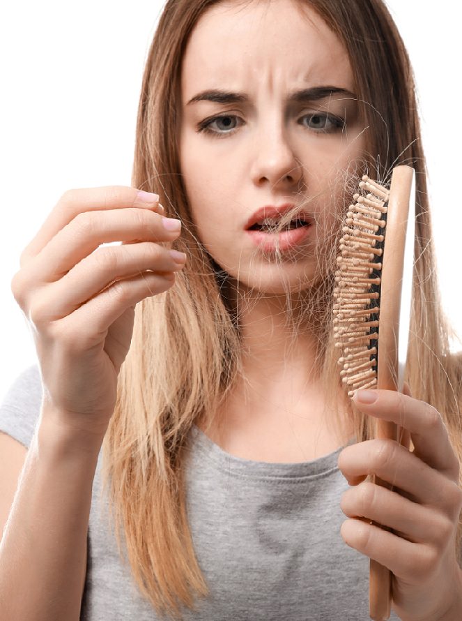 ریزش مو و دلایل آن