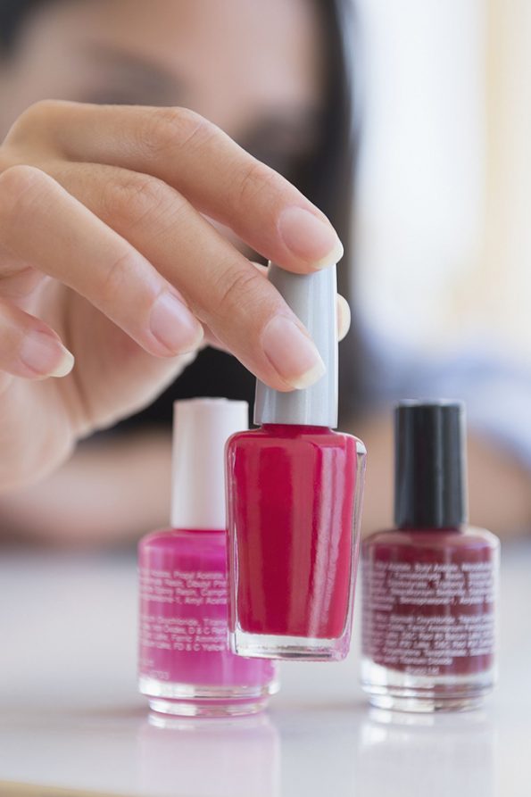 nail polish اصول درست لاک زدن