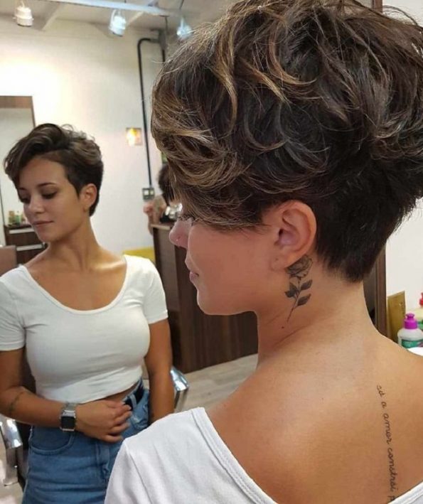 shortness of hair کوتاهی مو