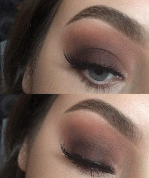How to draw smoky eye shadow2 سایه چشم دودی