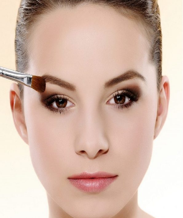 Contouring and eye makeup کانتورینگ و آرایش چشم