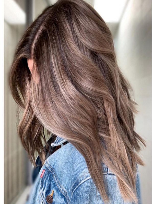 Hair color suitable for winter 202010 مو