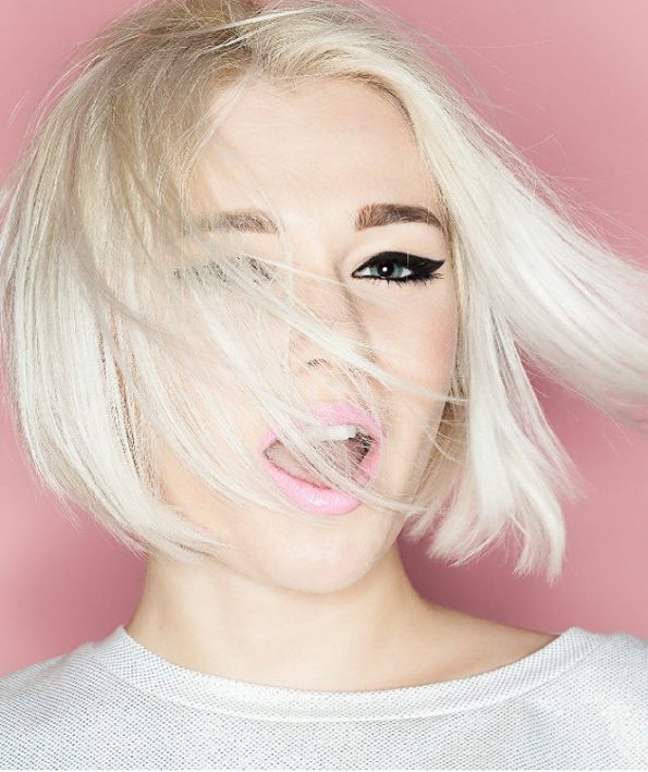 Vanilla Jasmine Hair Color رنگ موی یاسی وانیلی