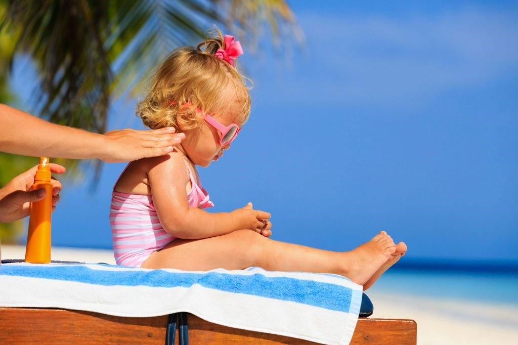 کودکان چگونه از ضد آفتاب استفاده کنند