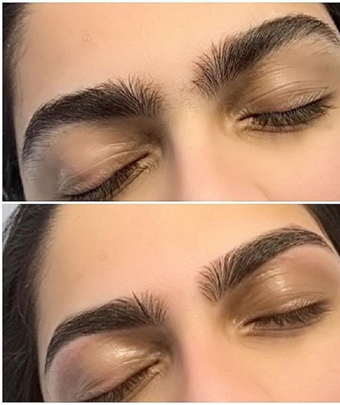 اصلاح کردن ابروی پرپشت