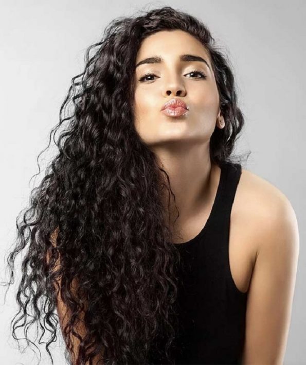 Curling hair22 کاندیش کردن موهای فرفری