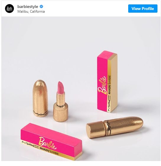  همکاری MAC با Barbie برای خط تولید رژلب 