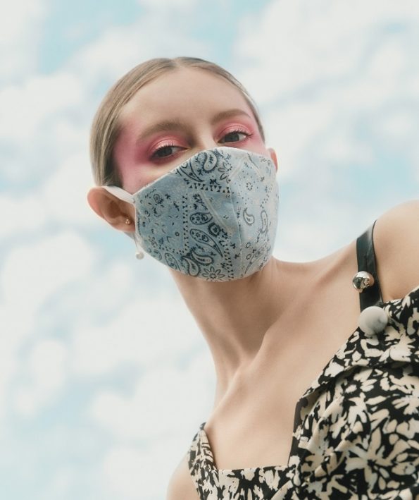 Bold makeup style with face mask11 سبک بولد میکاپ با ماسک صورت