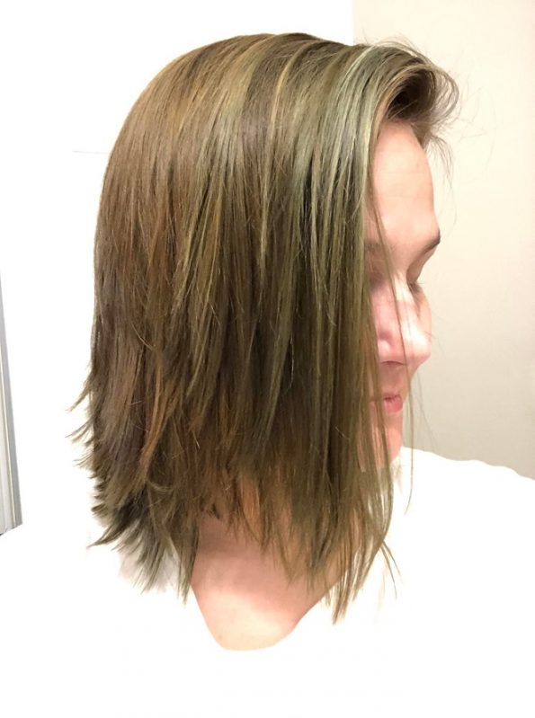 The reason your hair is green2 دلیل سبز شدن موهای شما