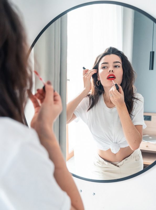 5 minute makeup routine1 روتین آرایشی 5 دقیقه ای
