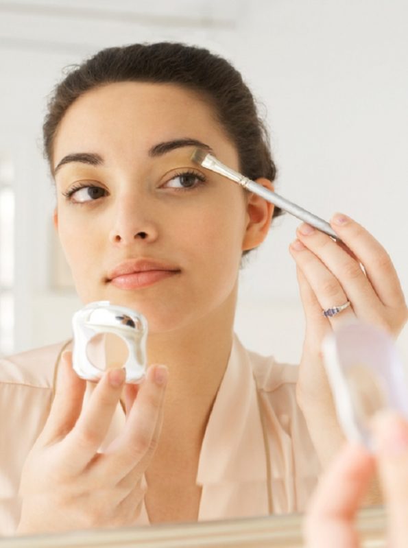 How to use eye shadow نحوه استفاده از سایه چشم