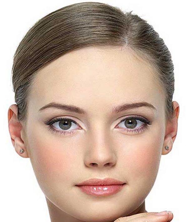 How to make a matte finish with a facade without makeup نحوه ارایش مات با نمای بدون آرایش