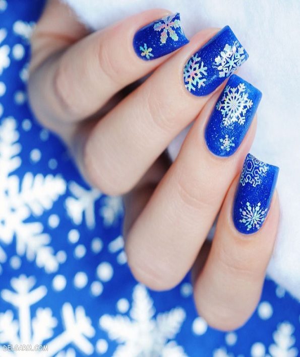 Nail models suitable for the New Year مدلهای ناخن مناسب سال نو میلادی