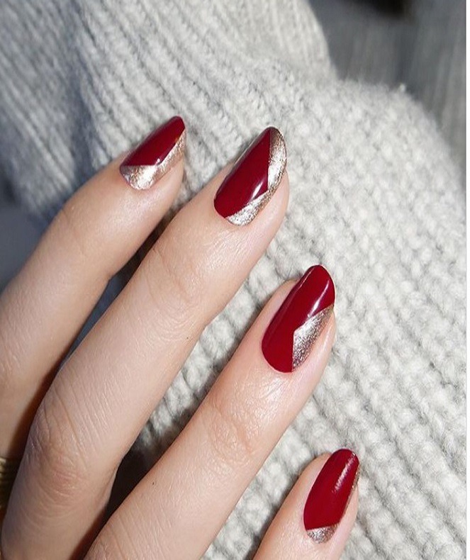 ایده طراحی ناخن زمستانه