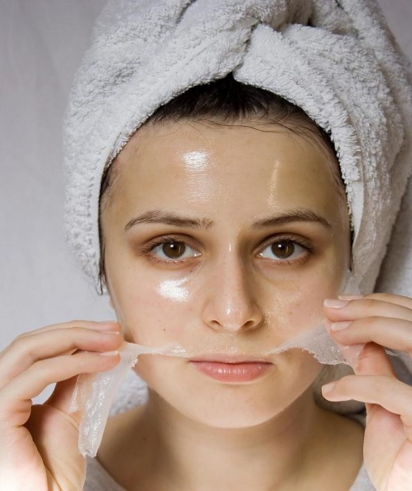 How to make a sheet mask at home طرز درست کردن ماسک ورقه ای در خانه