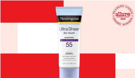 ضد آفتاب Neutrogena's Ultra Sheer Dry-Touch Sunscreen SPF 55