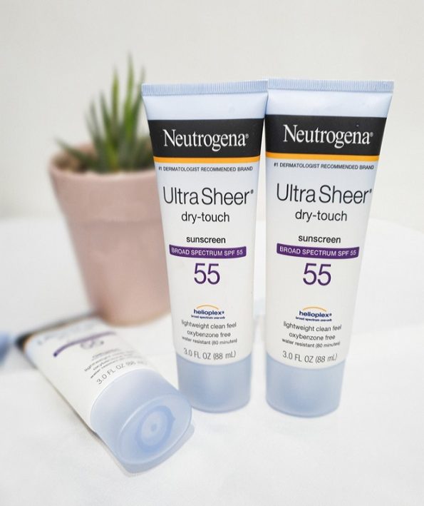 Neutrogena's Ultra Sheer Dry-Touch Sunscreen SPF 55 111 ضد آفتاب Neutrogena's Ultra Sheer Dry-Touch Sunscreen SPF 55