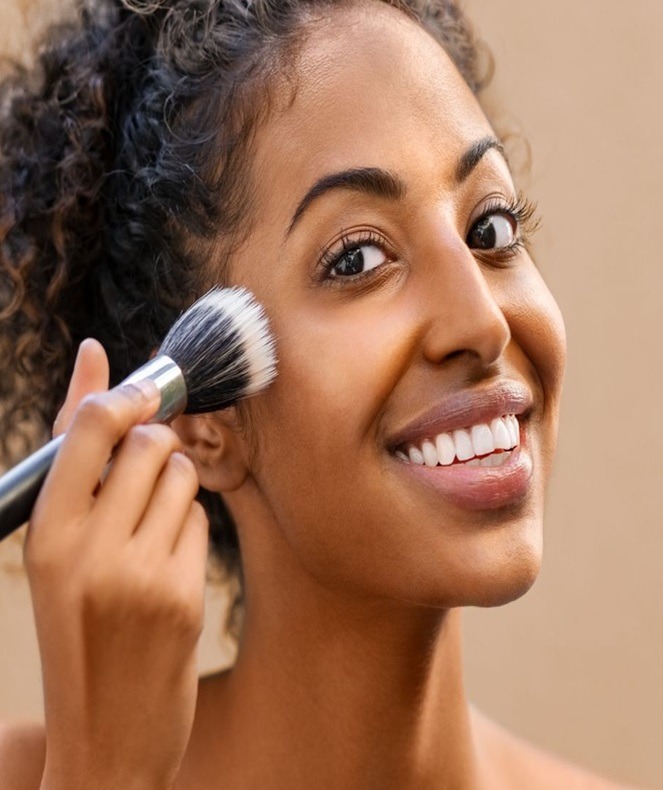 One size setting powder